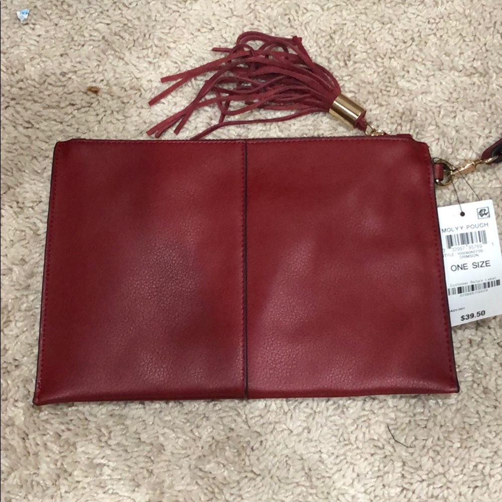 Brand new wristlet inc brand red color w/tags
